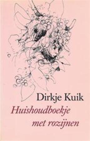 Book cover 'Huishoudboekje met rozijnen' by Dirkje Kuik