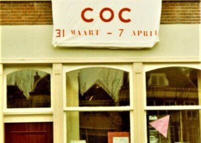 Opening of COC Utrecht on Oudegracht 221 in 1979