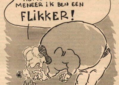 Cartoon Utrecht University magazine, November 24, 1978